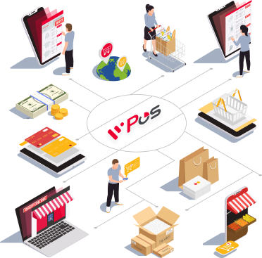 VPOS quản lý toàn bộ hoạt động đơn lẻ hoặc chuỗi cửa hàng